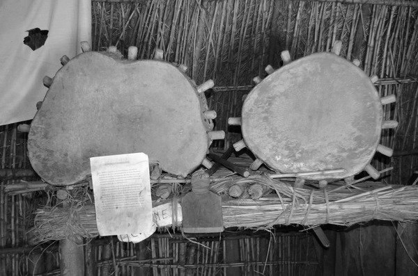 deux tambours sacrés Ruciteme et Murimirwa 