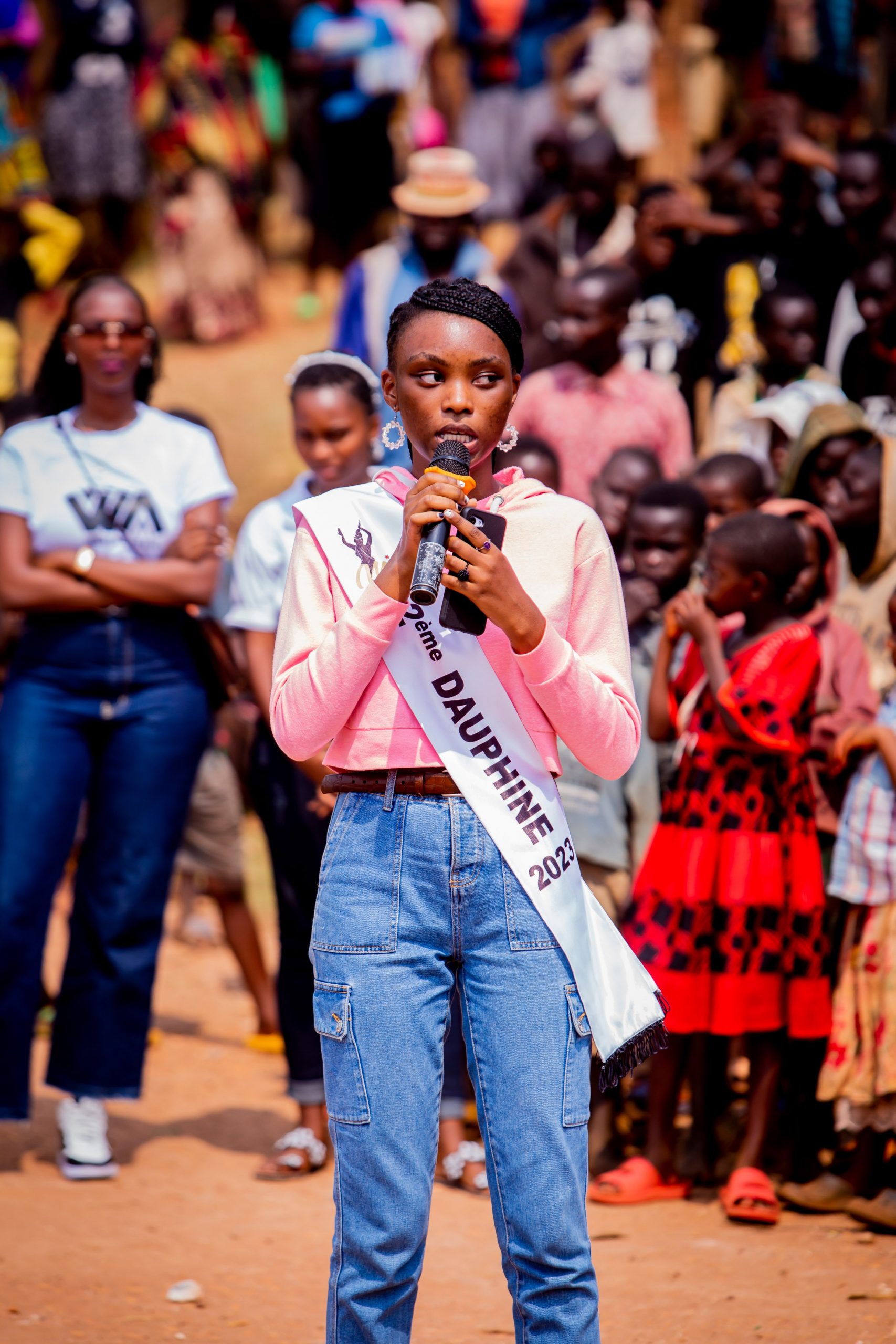 Photo de Blandine Keza , la deuxième dauphine de la compétition Miss Burundi 2023