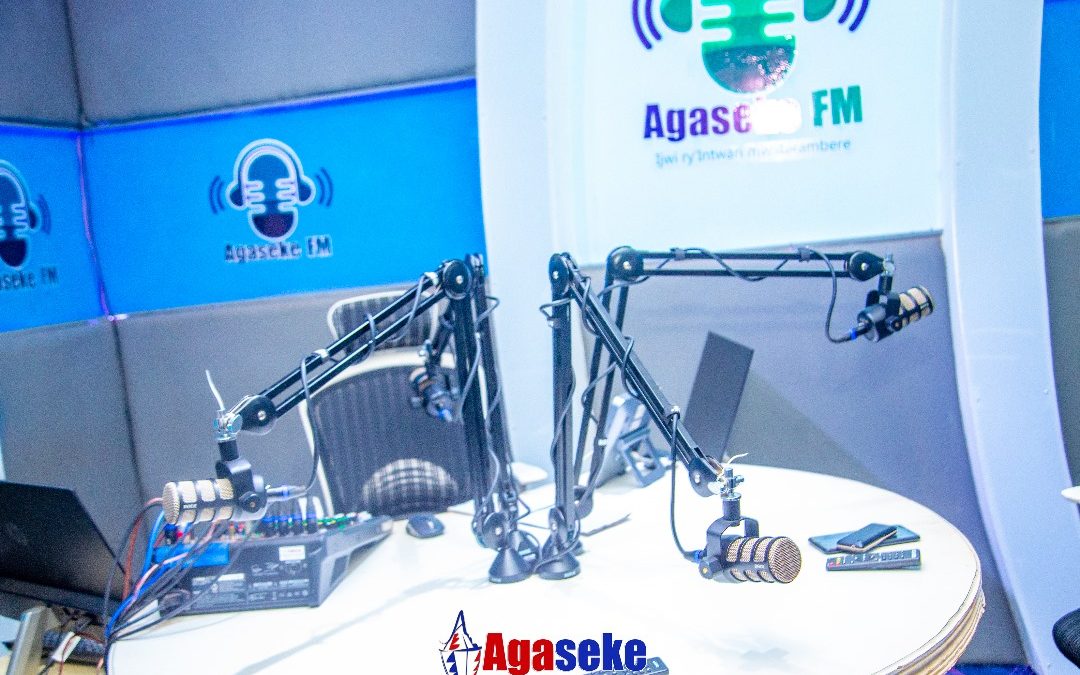 studio de la radio Agaseke FM